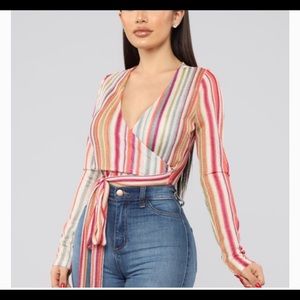 Fashion nova can’t predict me crop top